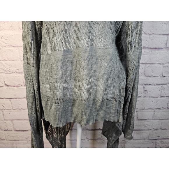 Torrid Women's Cardigan Open Front Sweater Short Long NWT Size 3 Green - Picture 9 of 11